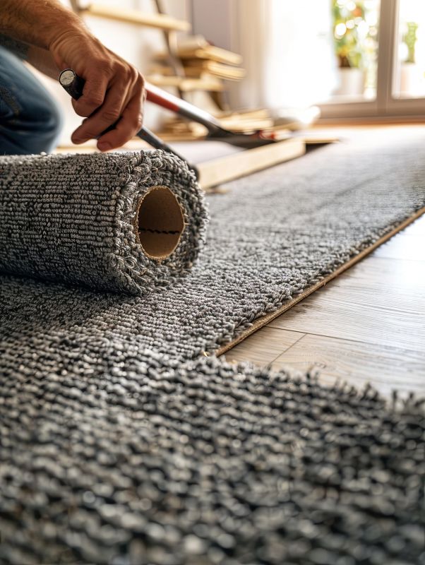 Wool Carpet Installation